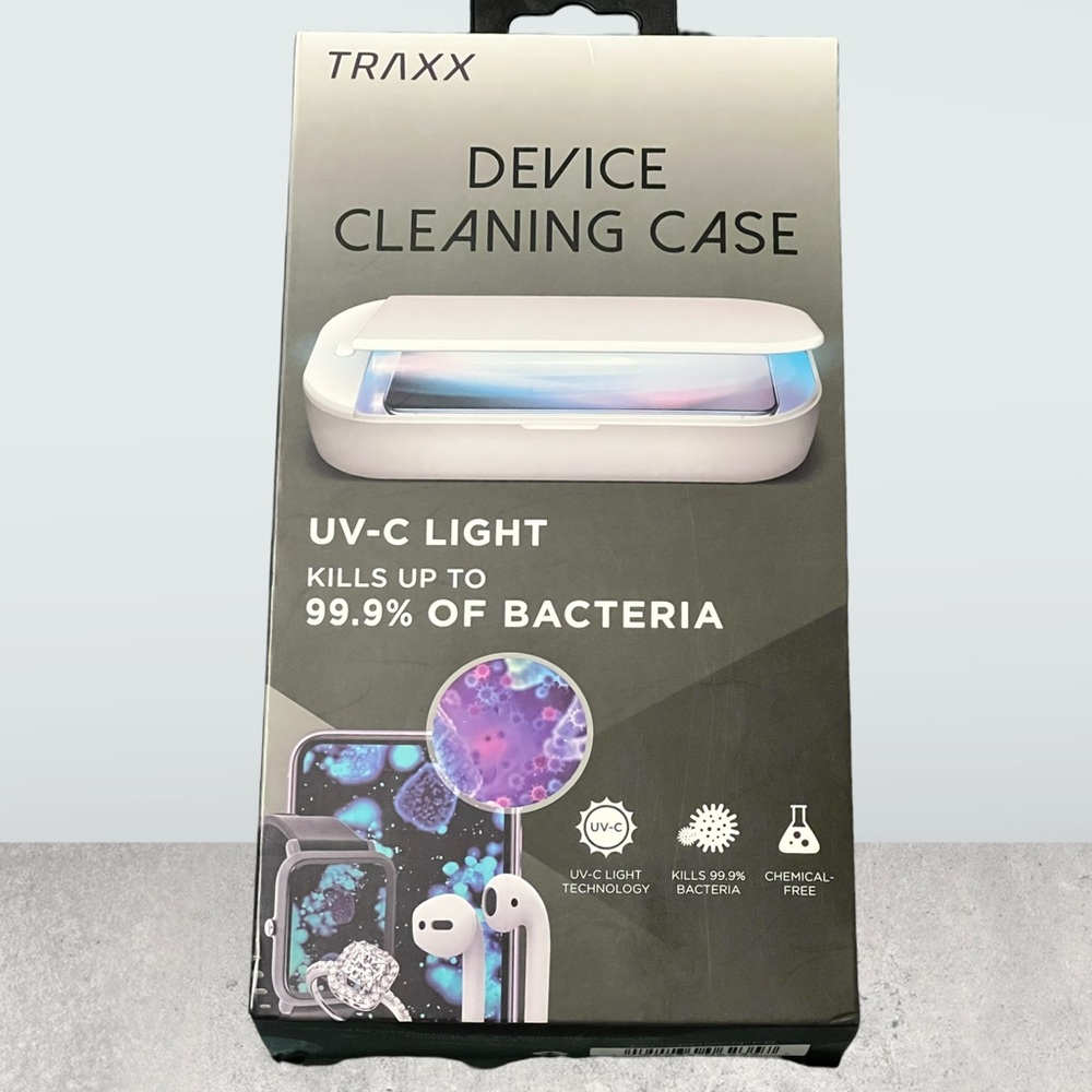 UV-C Light Sanitizer Device Cleaning Case